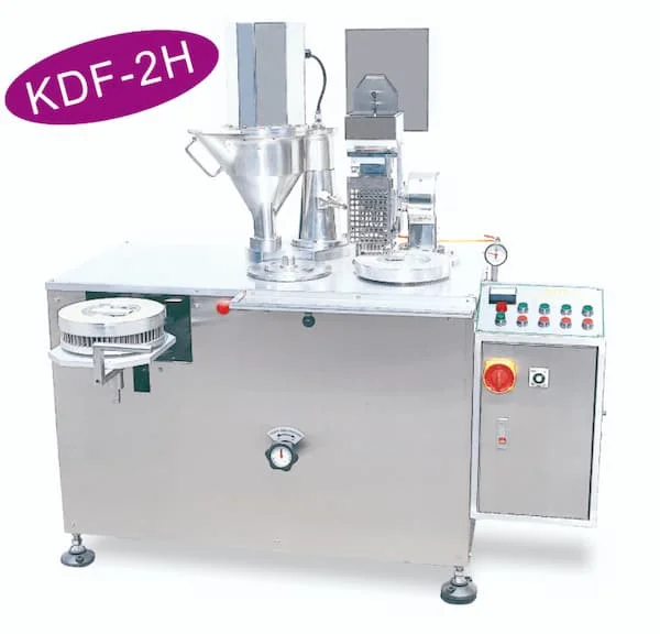 Máy chiết rót viên nang bán tự động KDF-2H (Loại nằm ngang)