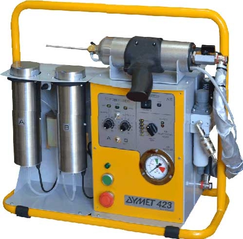 Thiết Bị Phun Lạnh DYMET Model – 423 (Made in Russia)