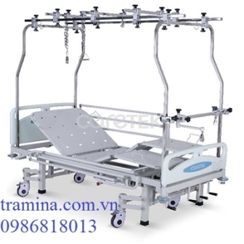 Giường kéo chỉnh hình bốn tay quay- M410-03-Giường chăm sóc đặc biệt