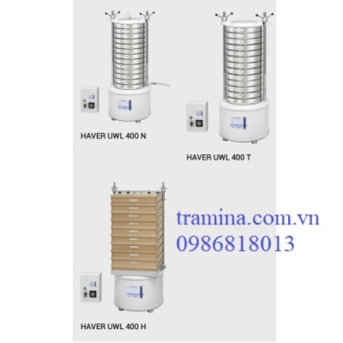 HAVER UWL 400 – Máy lắc sàng mẫu khô hoặc ướt