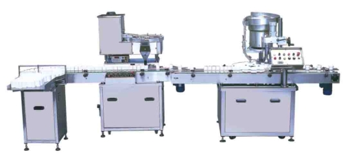  Dây chuyền đóng gói viên nang / đếm viên nén KDV-5 - Máy đóng gói chai / viên nang